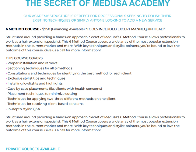 Medusa Academy Full Certification Course