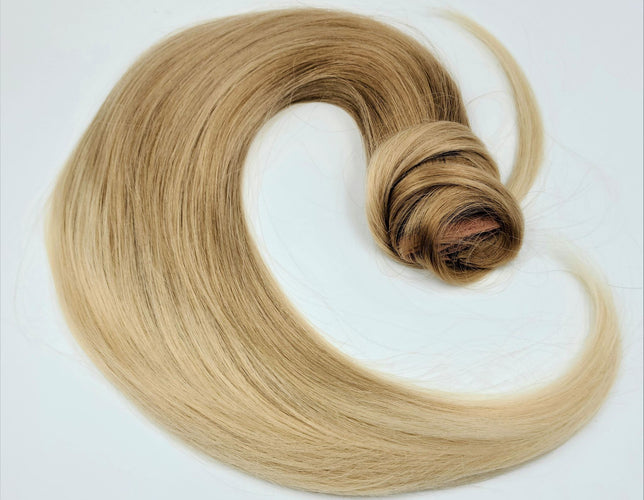 Ponytail 20" Hair Extensions Color 24 Pale Golden Blonde