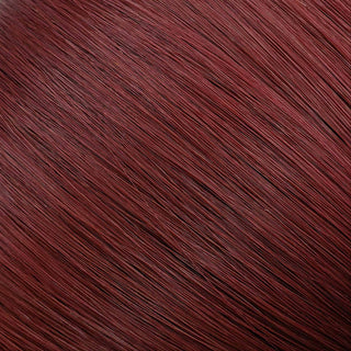 Flat Clip-In 14" Hair Extensions Color 20 Rich Burgundy