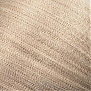 Flat Clip-In 18" Hair Extensions Color 21 Platinum Blonde