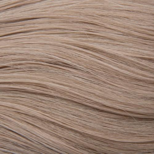 Flat Clip-In 18" Hair Extensions Color 33 Medium Ash Blonde / Bright Beige Platinum Blend