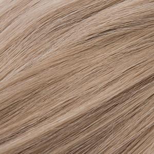Flat Clip-In 22" Hair Extensions Color 34 Medium Ash Blonde / Golden Blonde Blend