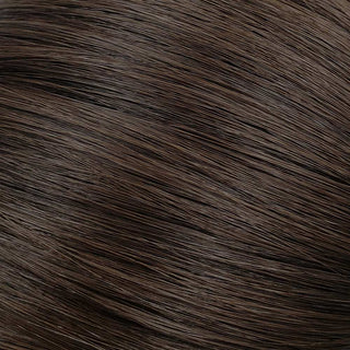 Flat Clip-In 22" Hair Extensions Color 4 Darkest Brown