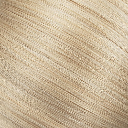 S-Tape 14" Straight Tape-in Hair Extensions Color 12 Bright Beige Platinum