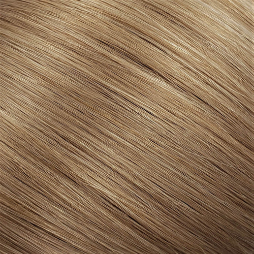 M-Tip 14" Straight Hair Extensions Color 13 Medium Ash Blonde