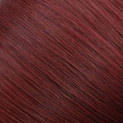 I-Tip 18" Straight Hair Extensions Color 20 Rich Burgundy