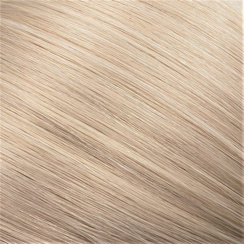 Flat Clip-In 14" Hair Extensions Color 21 Platinum Blonde