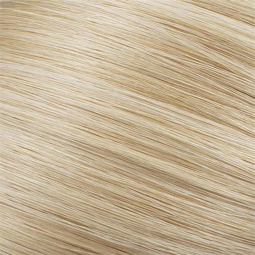 M-Tip 18" Straight Hair Extensions Color 22 Pale Golden Platinum