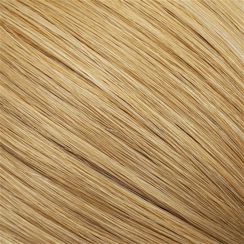 Flat Clip-In 18" Hair Extensions Color 31 Light Strawberry Blonde/Bright Beige Platinum Blend