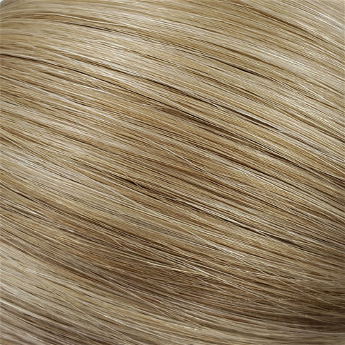 E-Weft 22" Hair Extensions Color P33 Medium Ash Blonde / Bright Beige Platinum Mix